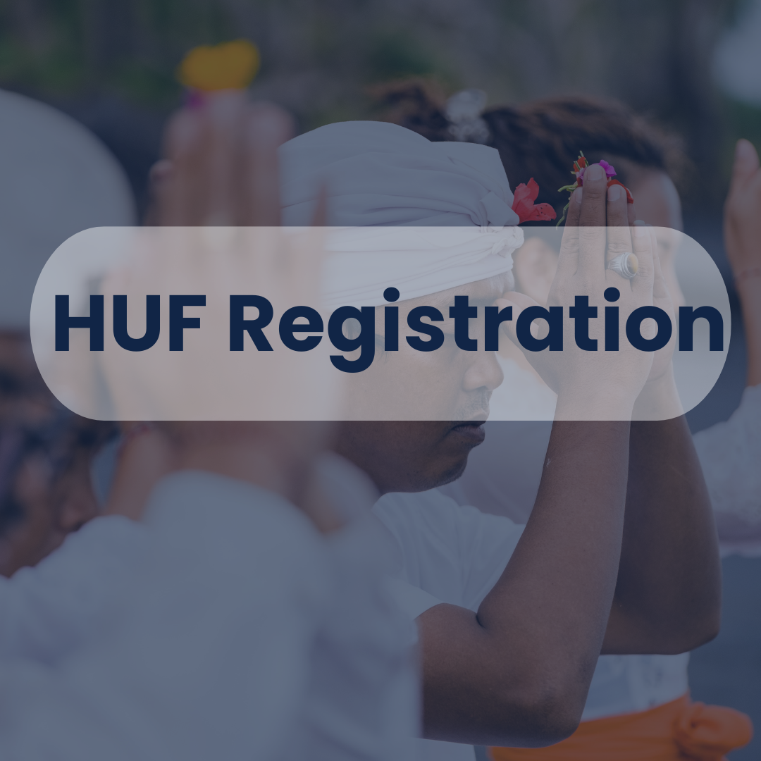 HUF Registration